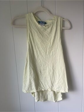 Outdoor Voices Pale Yellow Doing Things Crewneck Tank